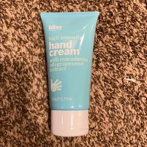 Bliss hand cream
